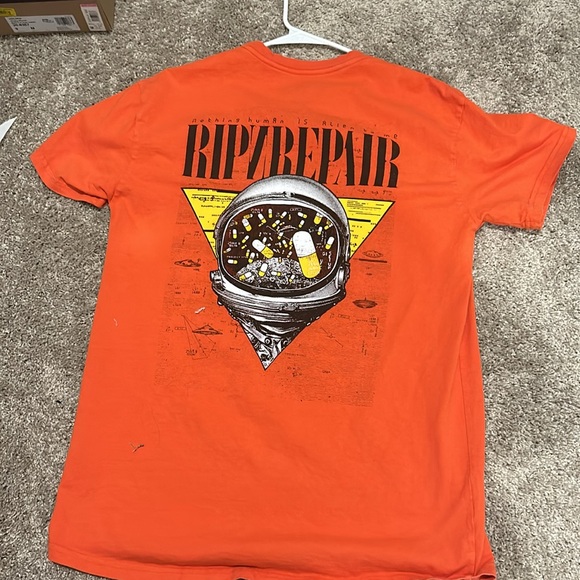 RIPNREPAIR COTTON T-SHIRT - Picture 4 of 7